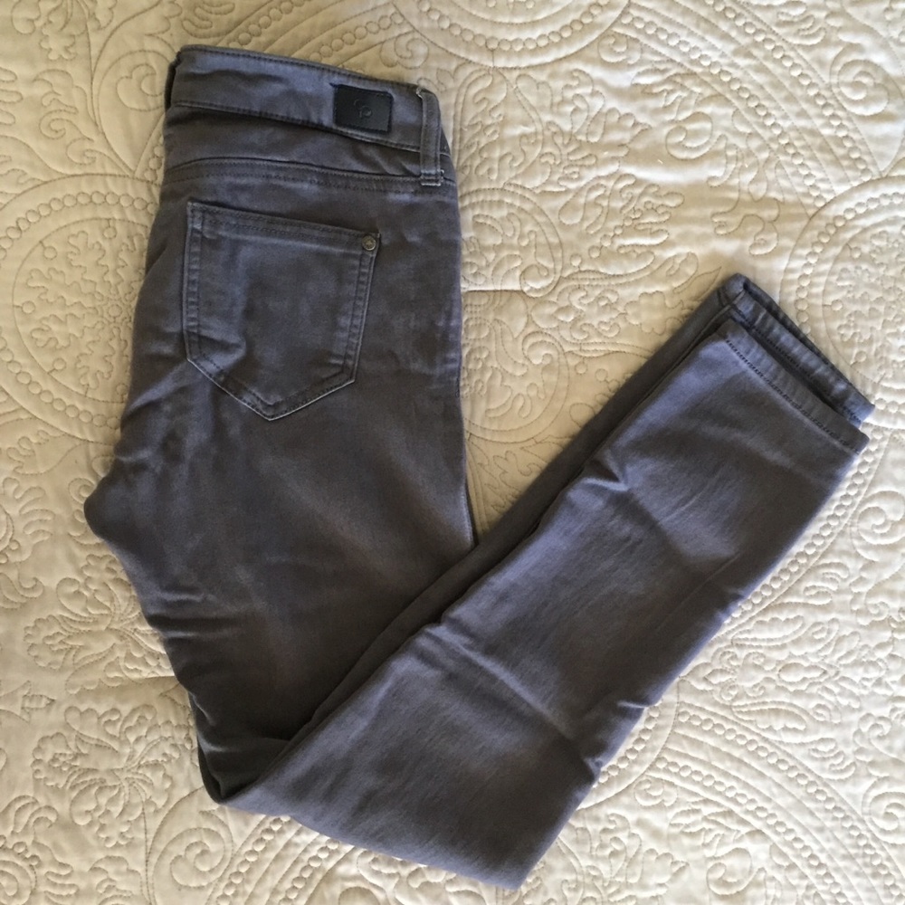 Gray jeans